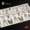 KELIK K48056 F-4G INTERIOR 3D DECALS FOR MENG KIT 1/48